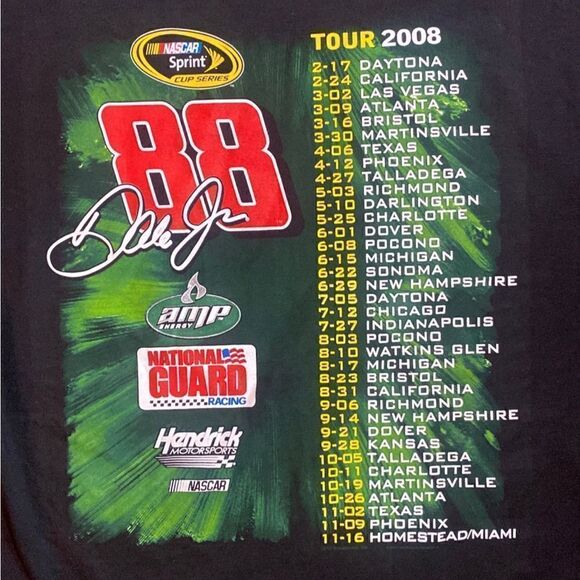 Vintage 2008 Dale Jr. T-Shirt - Picture 4 of 5